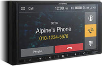 Thumbnail for Alpine iLX-W670 Compatible with CarPlay & Android Auto Includes Back up Camera and License Plate Frame