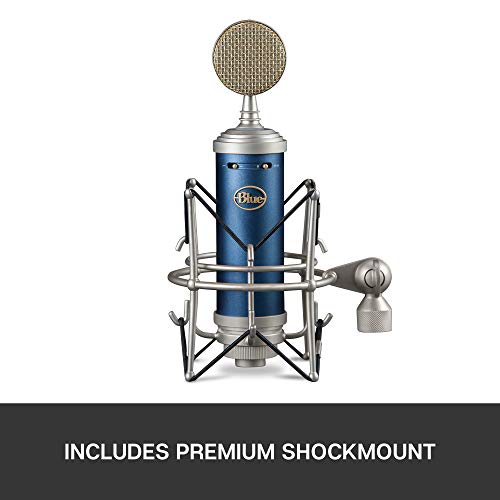 Blue Bluebird SL XLR Condenser Microphone for Recording and Streaming, Large-Diaphragm Cardioid Capsule, Shockmount and Protective Case