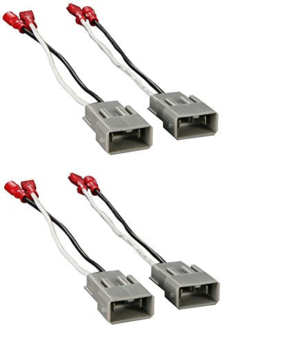 2 American Terminal AT-7800 Speaker Connector Harness Adapter For Select Honda 1982-UP