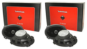 4 Rockford Fosgate P1692 6x9" Punch Series 480 Watt 2-Way Car Audio Speakers