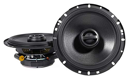 Alpine S-S65 Car Audio Type S Series 6 1/2" 320 Watt Speakers - 2 Pair with 20' Speaker Wire Package