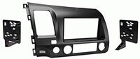 Thumbnail for METRA 99-7816G Compatible with Honda Civic 2006-2011 Single or Double DIN Stereo Radio Install Dash Kit Gray Package