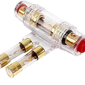 American Terminal 120 Amp Inline AGU Fuse Holder Fits 4 8 10 Gauge Wire