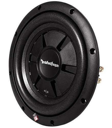 Rockford Fosgate Prime R2SD2-10 + Single Sealed Boxes 400W Max 10" shallow mount dual 2-ohm voice coils subwoofer + Single Sealed Boxes