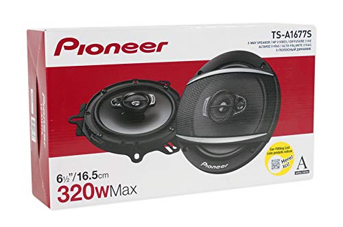 4 Pioneer TS-A1677S 6.5" 3 Way Car Audio Speakers 320 Watts