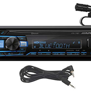 car-stereo-receiver-alpine-ute-73bt-with-usb-aux-cable