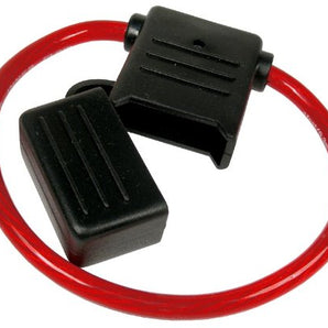 25 Patron 8 Gauge 60 AMP In-Line Maxi Blade Fuse Holder with Dust Cap