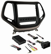 Thumbnail for Metra 99-6526BZ Double DIN Dash Kit for Select 2014-Up Jeep Cherokee Vehicles