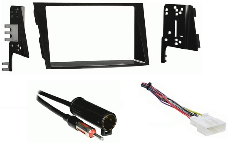 American Terminal Compatible with Subaru Outback 2010 2011 2012 2013 2014 Non NAV Double DIN Stereo Harness Radio Install Dash Kit