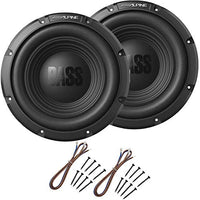 Thumbnail for 2 Alpine W10S4 Car Audio Bassline Single 4 Ohm 500 Watt 10