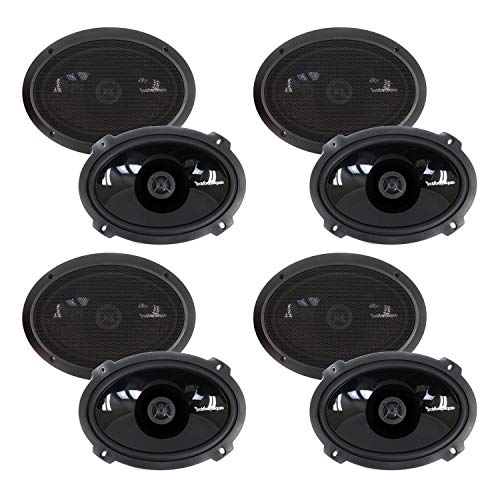 Rockford Fosgate P1692 6x9" 150 Watt 2 Way Car Coaxial Speakers Audio (4 Pack)