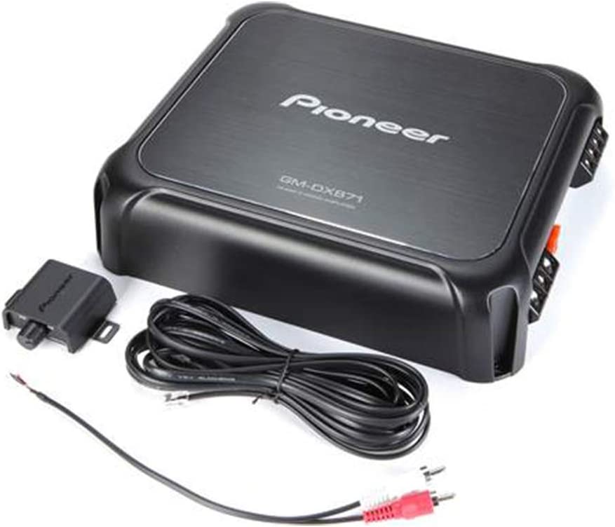Pioneer GM-DX871 1600 Watts Class D Mono Amplifier and Bass Boost Remote