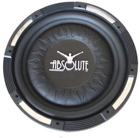 Absolute XS1000 Excursion Series 10" Flat Shallow Truck RV Car Audio Subwoofer Power Sub