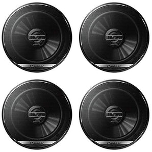 4 x Pioneer TS-G1620F 6.5-inch 2-Way Car Audio coaxial Speakers 6-1/2" with 25ft Speakers Wire