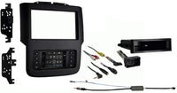 Thumbnail for Metra Bundle Compatible with 2013 2014 2015 2016 2017 Ram Chassis Cab 3500 4500 5500 99-6527B Single/Double DIN Radio Stereo Dash Kit with Antenna Adapter
