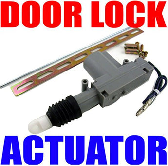 Power door lock actuator universal 97-03 for Ford F150 with wiring and hardware components.