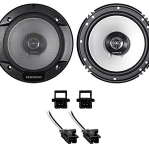 Kenwood Front Factory Speaker REPLACE Kit For 2000-2007 Chevrolet Monte Carlo