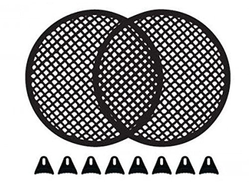 Cerwin Vega 1 Pair 8" Speaker Waffle Grill Clipless Grill for Speakers and Woofers