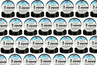 Thumbnail for 400 Rolls 4 Cases of 100 Rolls 3M 165 TEMFLEX (3m 1700 Upgrade) Black 3/4
