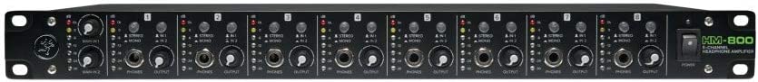 Mackie HM-800 8-Channel Rack-Mountable Headphone Amplifier