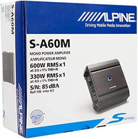 Thumbnail for Alpine S-A60M 600W S-Series Monoblock Class-D Amplifier