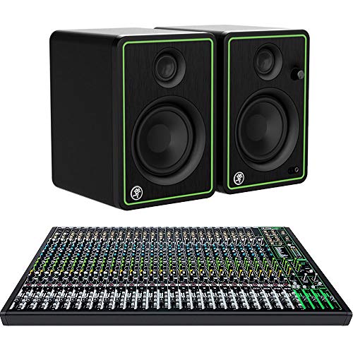Mackie Bundle with CR4-X Studio Monitor - Pair + ProFX30v3 30-channel Mixer with USB and Effects