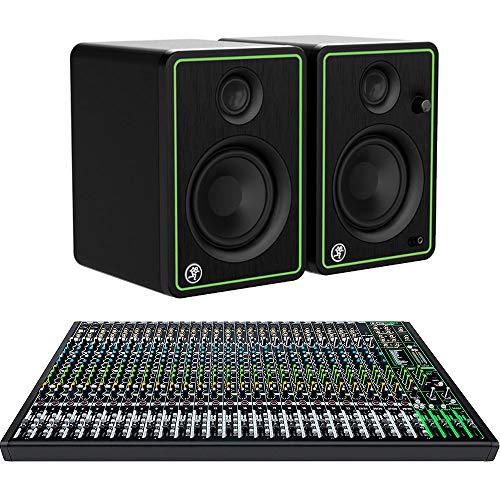 MACKIE PROFX30-V3 30-CHANNEL PROFESSIONAL EFFECTS MIXER WITH USB Mackie CR4-X Pair 4-Inch Multimedia Monitors with Professional Studio-Quality Sound