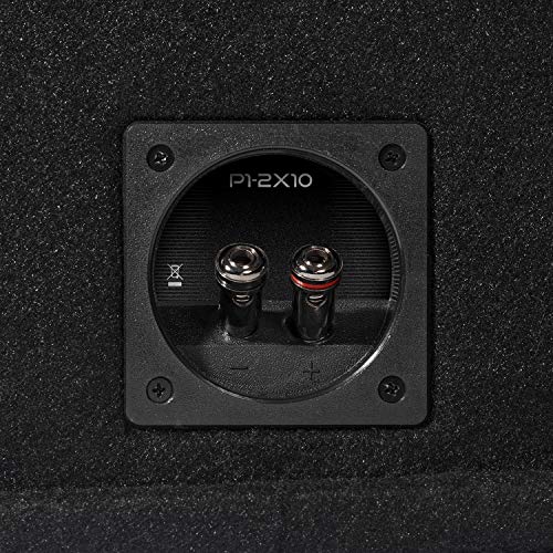 Rockford Fosgate Punch P1-2X10 Dual P1 10" Loaded Subwoofer Enclosure Ported