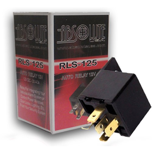 Absolute RLS125 10 PACK 12-VCD Automotive Relay SPDT 30/40 AMP