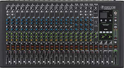 Mackie ONYX24 24-channel Analog Mixer with Multi-track USB