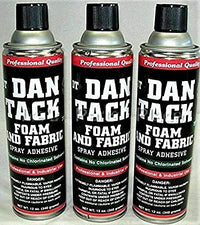 Thumbnail for 3 Dan Tack Professional Quality Foam & Fabric Spray Glue Adhesive Big Can 12 oz