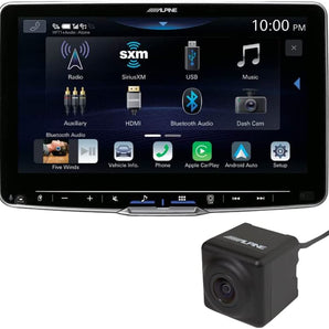 Alpine Halo9 ILX-F509 9" Digital Multimedia Receiver and HCE-C1100 Backup Camera