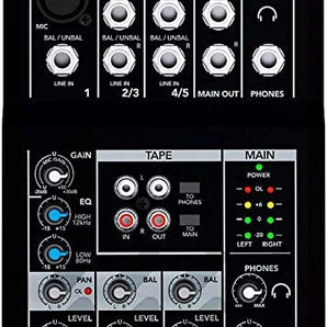Mackie Mix5 5-channel Compact Mixer