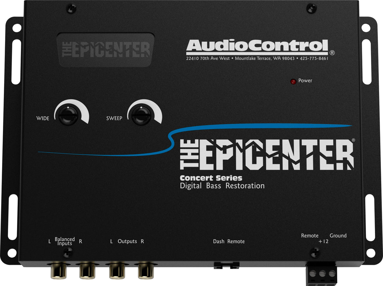 Audio Control The Epicenter & Absolute KIT4<br/> Digital Bass Restoration Processor Bass Booster Expander with Remote & Absolute 4 Gauge Amp Kit