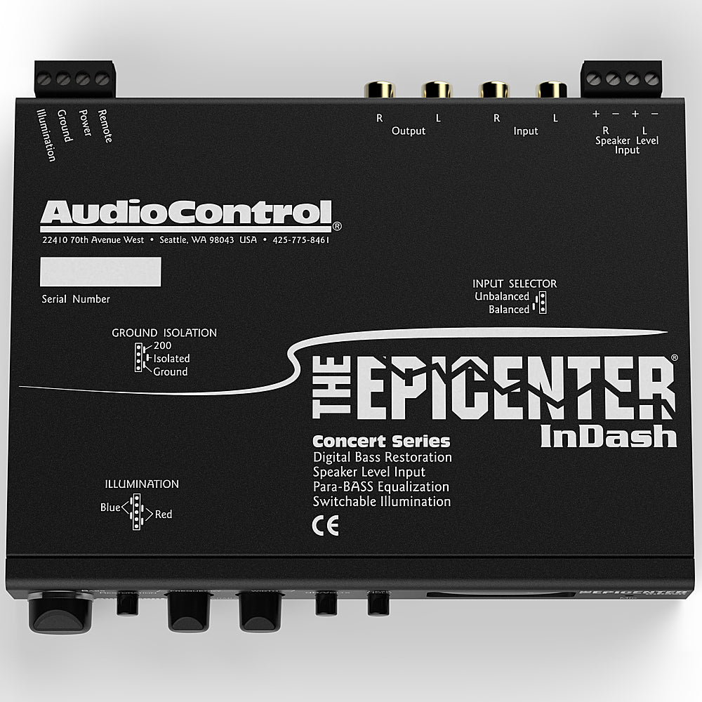 AudioControl EPICENTER-INDASH Bass Maximizer and Restoration Processor