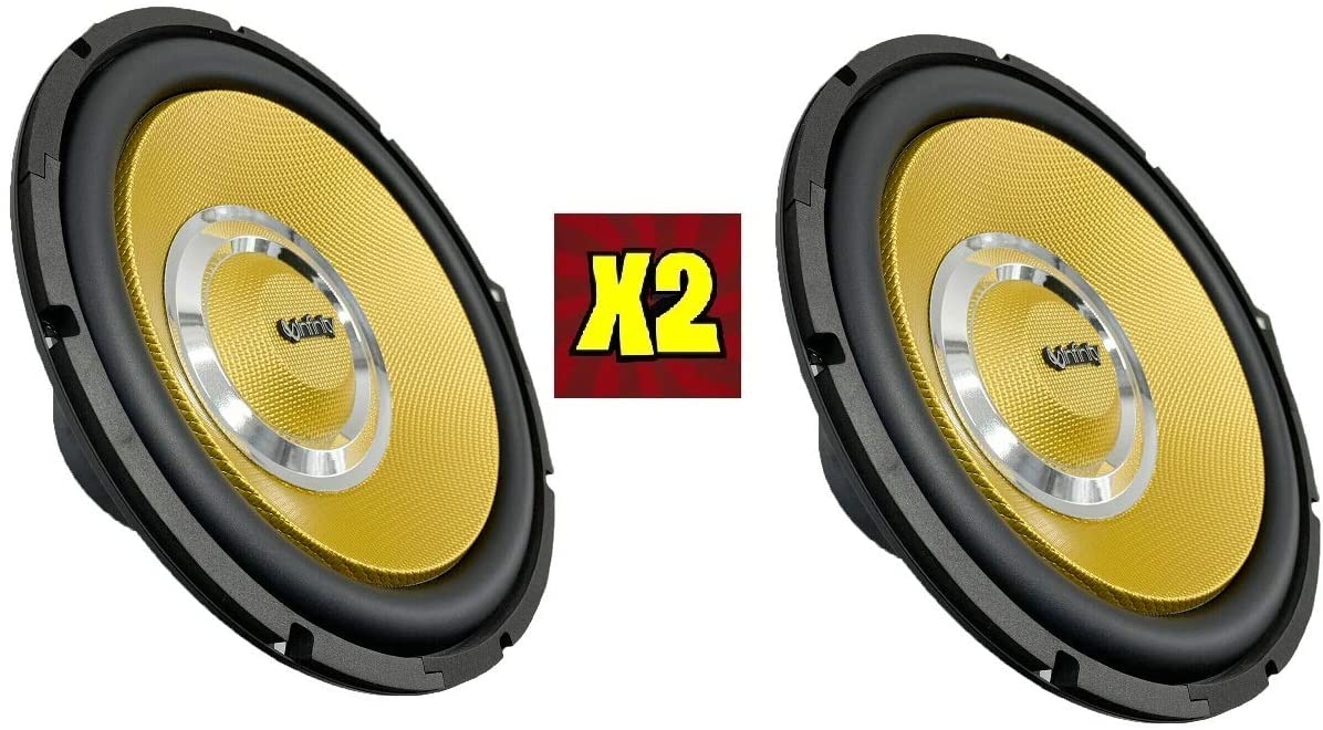 2 Infinity PRIMUS 1200 12" Inch 1200W Car Audio Subwoofer High Performance