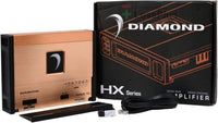 Thumbnail for Diamond Audio HX800.1D HEX Mono 800W RMS Class D Subwoofer Amplifier