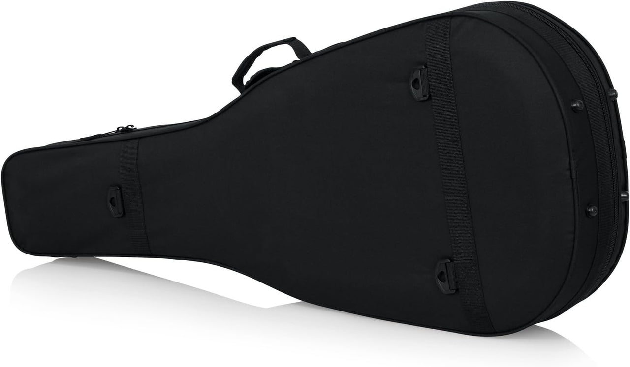 Gator Cases GL-DREAD-12 Lightweight Polyfoam Guitar Case For Dreadnaught Style Acoustic Guitars