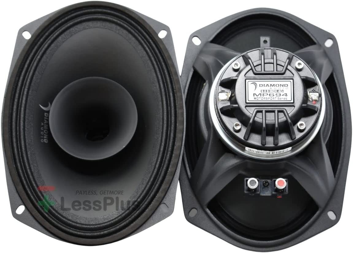 Diamond Audio MP694 6 X 9” PRO Full-Range Co-Ax Horn Speaker