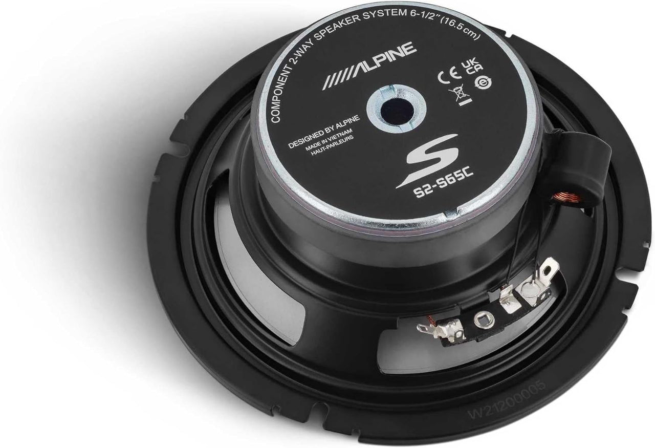 Alpine S2-S65C - Next-Generation S-Series 6.5" Component Speaker Set