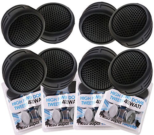 MK Audio 5 Pairs 2000W Total Power Super High Frequency Mini Dome 1 Inch Car Tweeters 5X