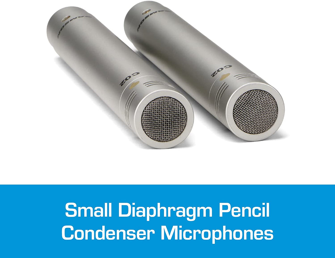 Samson C02 Pencil Condenser Pencil Microphones, Pair