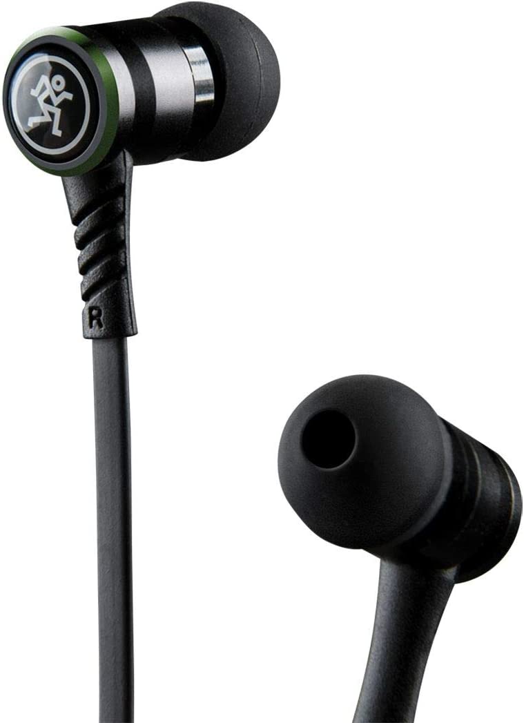 Mackie CR-Buds+ In-Ear Headphones with In-Line Microphone & Remote (Black)