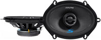 Thumbnail for Alpine S 5x7 Front+Rear Speaker Replacement For 2001-05 Ford Explorer Sport Trac