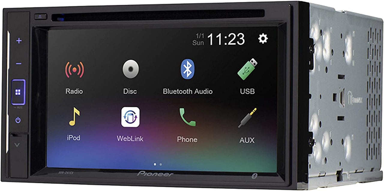 Pioneer AVH-241EX Double DIN DVD Camera Dash install Kit for 2009-2012 Ford F-150