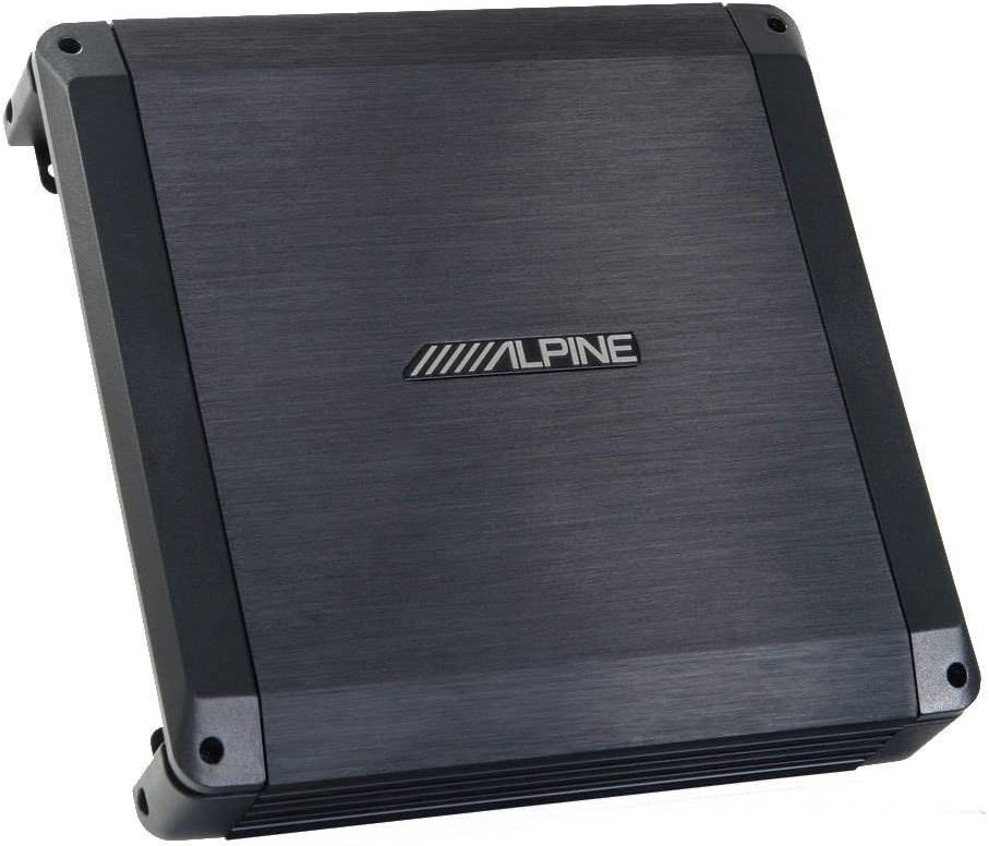 Alpine BBX-T600 300 Watt 2 Channel or Mono Car Amplifier Class-A/B 2-ohm+4 Gauge Amp Kit