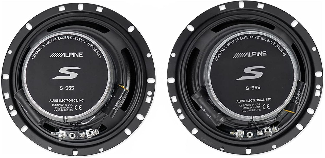 Alpine S-S65 6.5" Rear Factory Speaker Replacement for 1996-2001 Infiniti I30