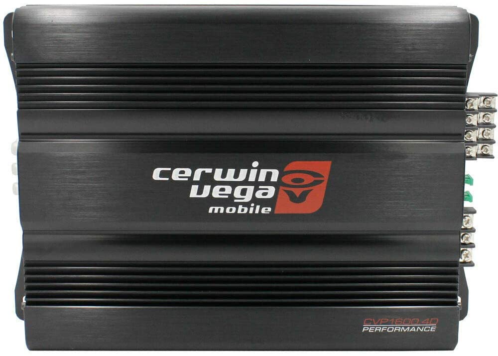 Cerwin Vega CVP1600.4D 1600 Watts CVP Series 4-Channel Class-D Amplifier