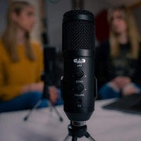 Thumbnail for CAD Audio U49 USB Large Format Side Address Studio Microphone with Headphone Monitor and Echo