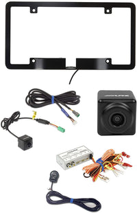 Thumbnail for Alpine Front+Rear Car Camera w/License Plate Bracket+Switch Multi View Selector